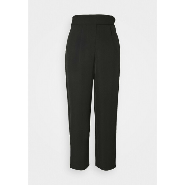 YASCAMILLE ANKLE PANTS Spodnie materiałowe black Y0121A08Q