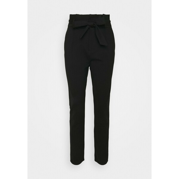 Vero Moda Tall VMEVA PAPERBAG PANT Spodnie materiałowe black VEB21A047