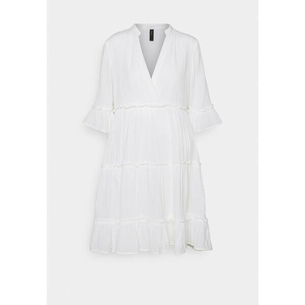 YAS Tall YASLIMA SHORT DRESS ICON Sukienka letnia bright white YA021C05N