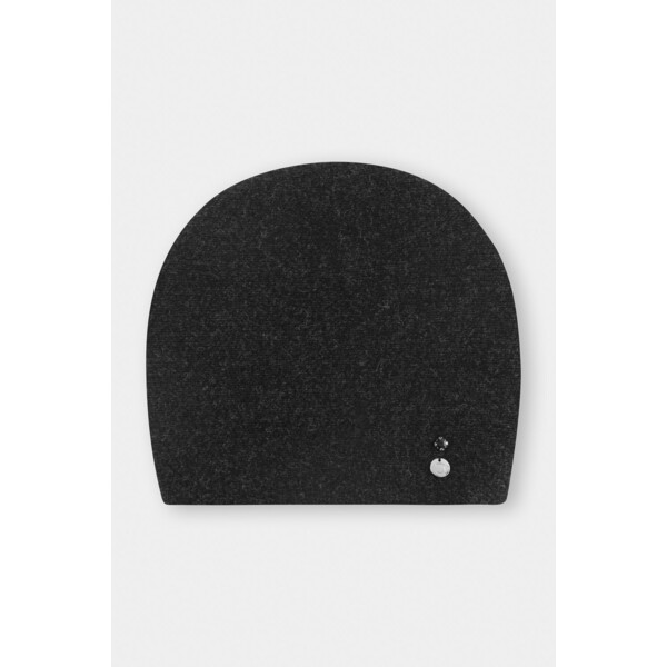 Quiosque Czarna wełniana czapka 5KD069299
