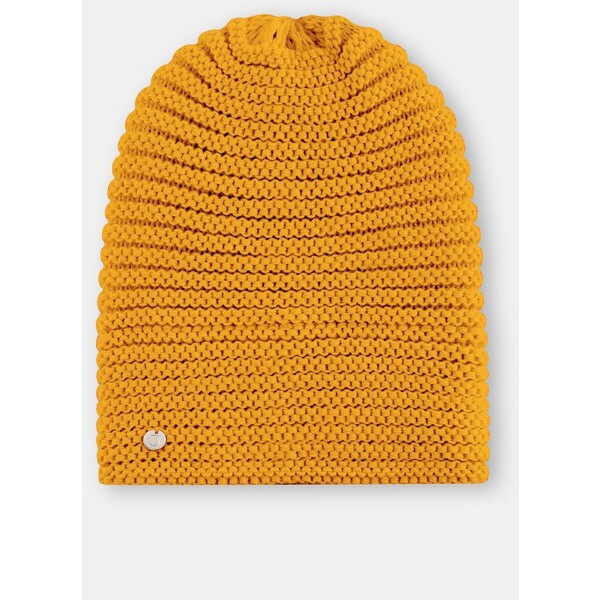 Quiosque Żółta czapka o grubym splocie 5KD060301