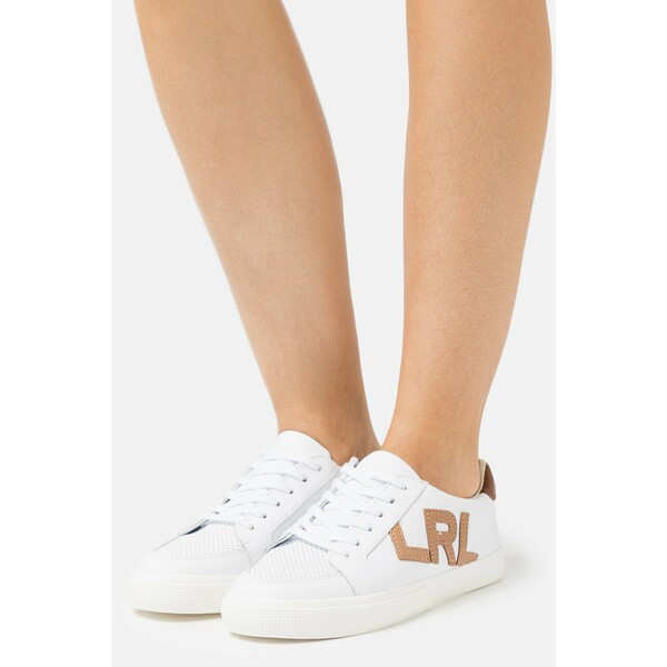 Lauren Ralph Lauren JAEDE Sneakersy niskie real white/nude/dee L4211A058