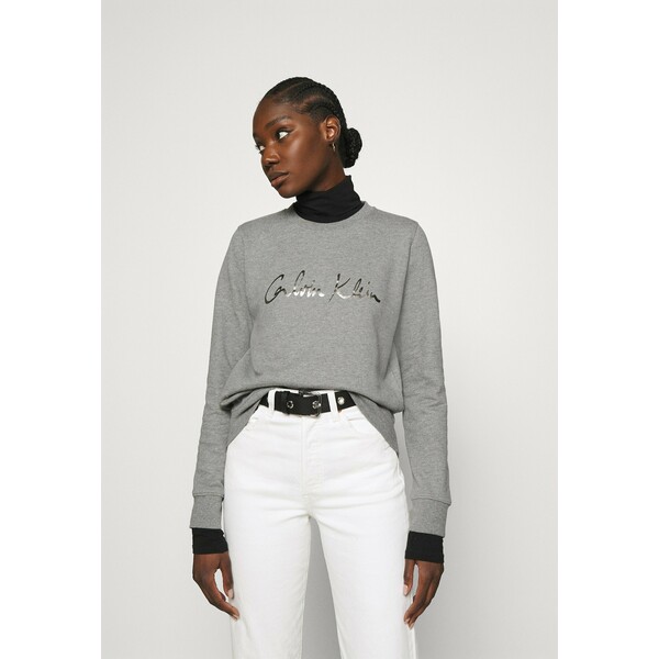 Calvin Klein SIGNATURE Bluza mid grey heather 6CA21J00Y
