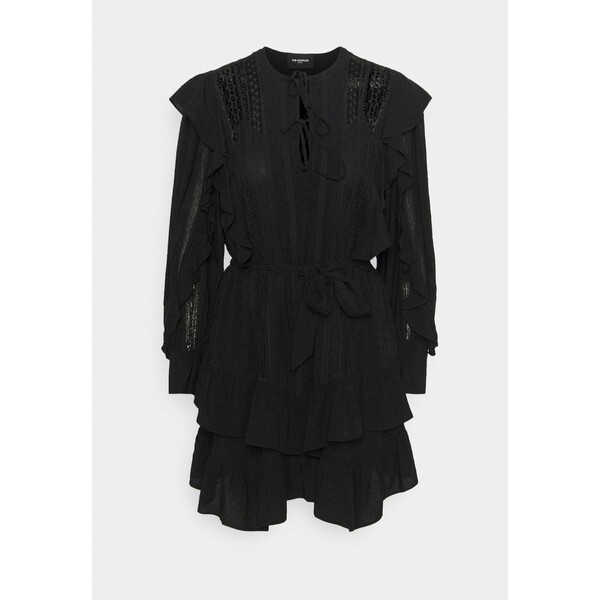 The Kooples DRESS Sukienka letnia black THA21C08M
