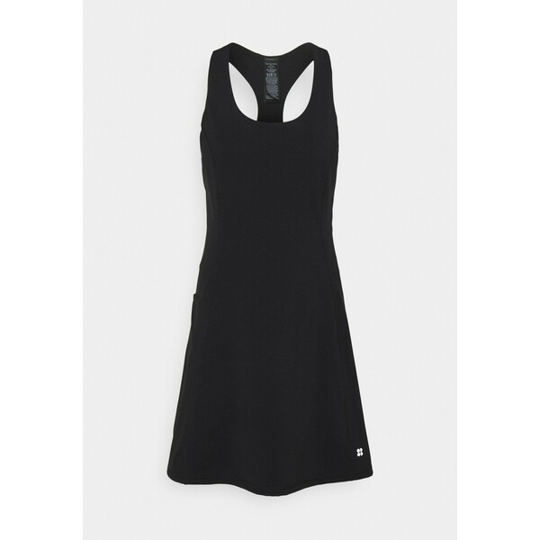 Sweaty Betty POWER WORKOUT DRESS Sukienka sportowa black SWE41L000