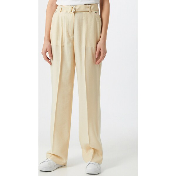 Spodnie w kant 'TOMMY HILFIGER X ABOUT YOU WL BELTED PANT' THS6484001000001