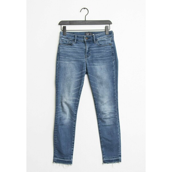 Abercrombie & Fitch Jeansy Relaxed Fit blue ZIR0092DY