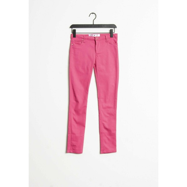 Elisabetta Franchi Spodnie materiałowe pink ZIR0052ZF