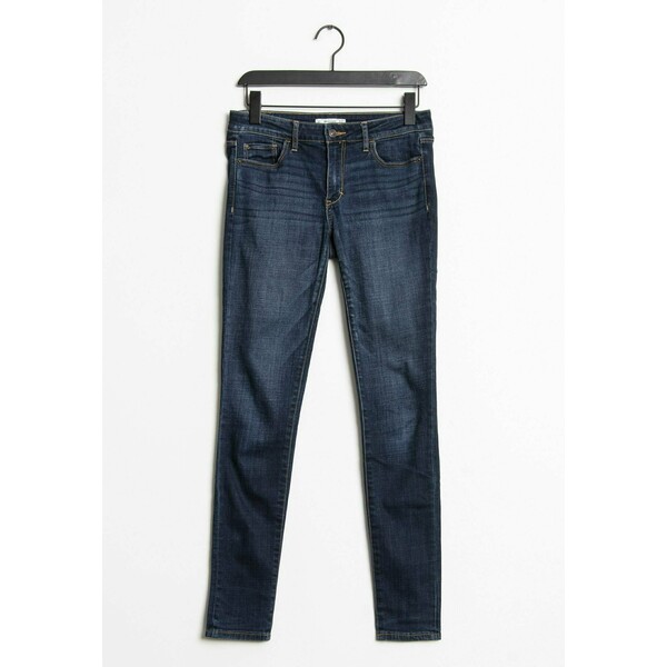 Abercrombie & Fitch Jeansy Slim Fit blue ZIR008RSI