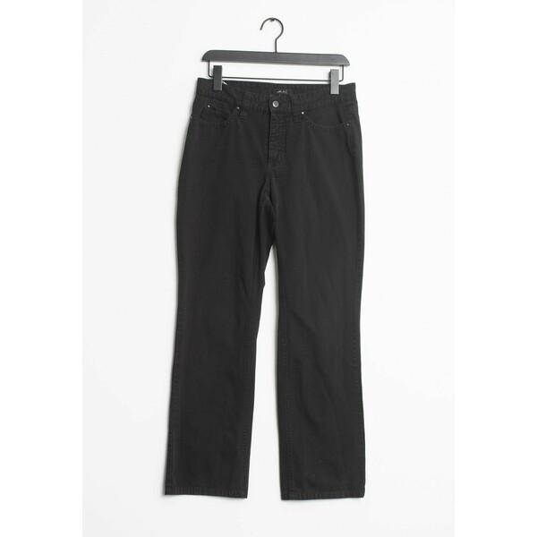 MAC Jeans Spodnie materiałowe black ZIR00306I