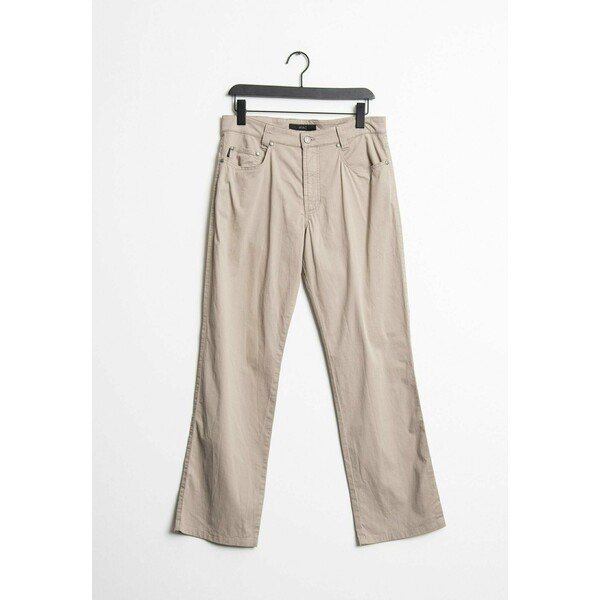 MAC Jeans Spodnie materiałowe beige ZIR006Q36