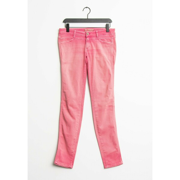 CLOSED Spodnie materiałowe pink ZIR006XFC