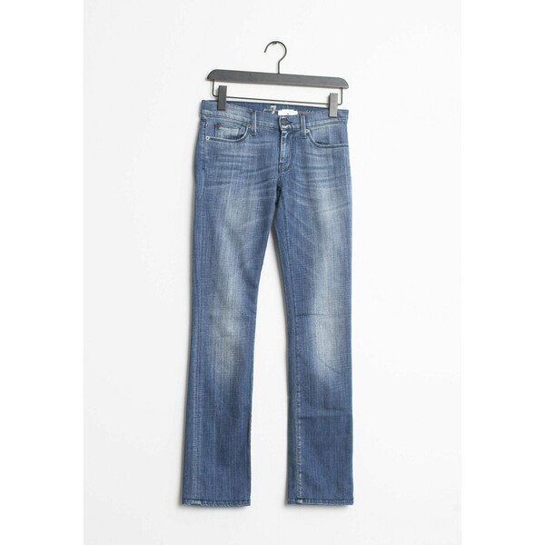 7 for all mankind Jeansy Straight Leg blue ZIR0030WP