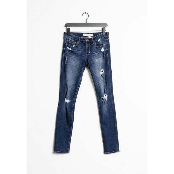 Abercrombie & Fitch Jeansy Slim Fit blue ZIR0032TH