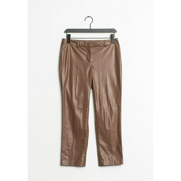 comma Spodnie materiałowe brown ZIR008HF8