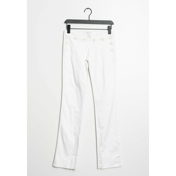 Kookai Spodnie materiałowe white ZIR006XEW