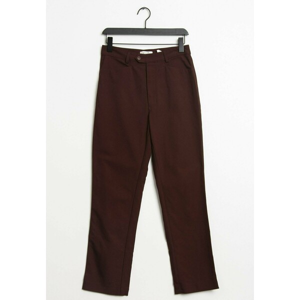 MAC Jeans Spodnie materiałowe brown ZIR008S5T