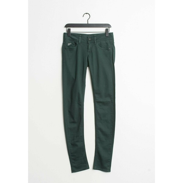 G-Star Spodnie materiałowe green ZIR005LGG