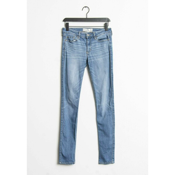 Abercrombie & Fitch Jeansy Skinny Fit blue ZIR0065Q9