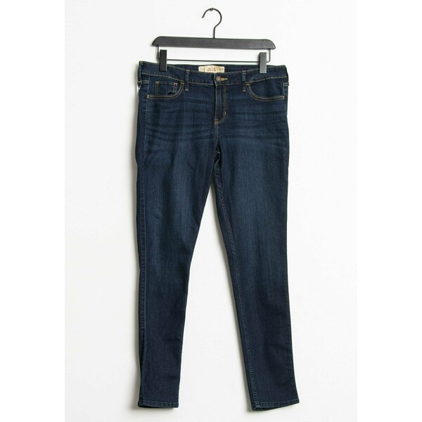 Hollister Co. Jeansy Slim Fit blue ZIR008RXL