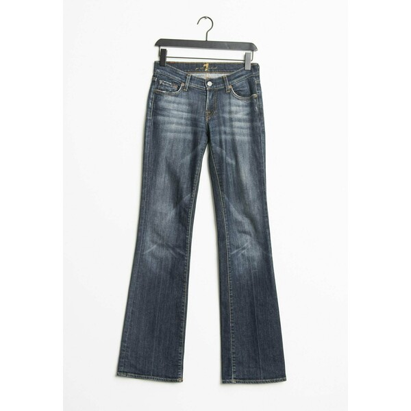 7 for all mankind Jeansy Dzwony blue ZIR005D4P