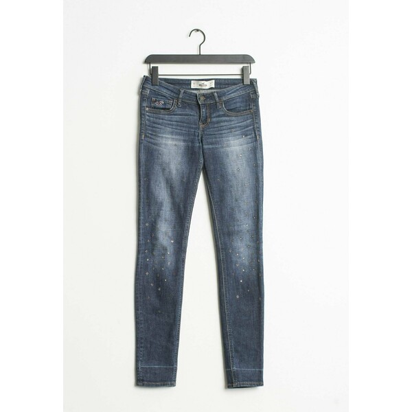 Hollister Co. Jeansy Slim Fit blue ZIR004AD5