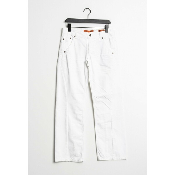 Object Jeansy Relaxed Fit white ZIR0092EH