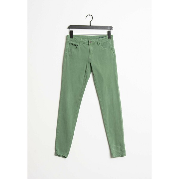 Benetton Spodnie materiałowe green ZIR002KTJ