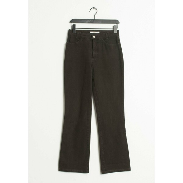 MAC Jeans Spodnie materiałowe black ZIR006EQC