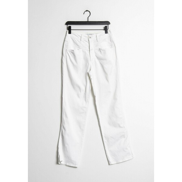 CLOSED Spodnie materiałowe white ZIR0034C2