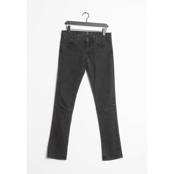 7 for all mankind Jeansy Straight Leg black ZIR00318Y