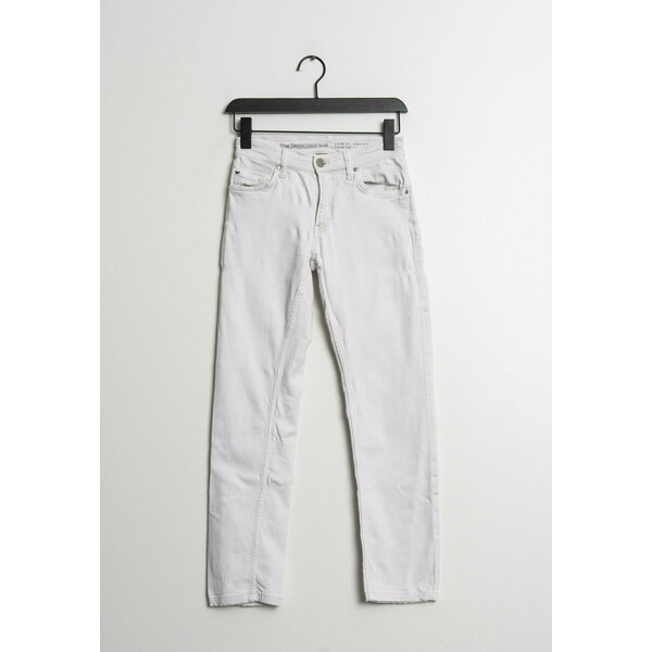 Mustang Jeansy Slim Fit white ZIR0061TL