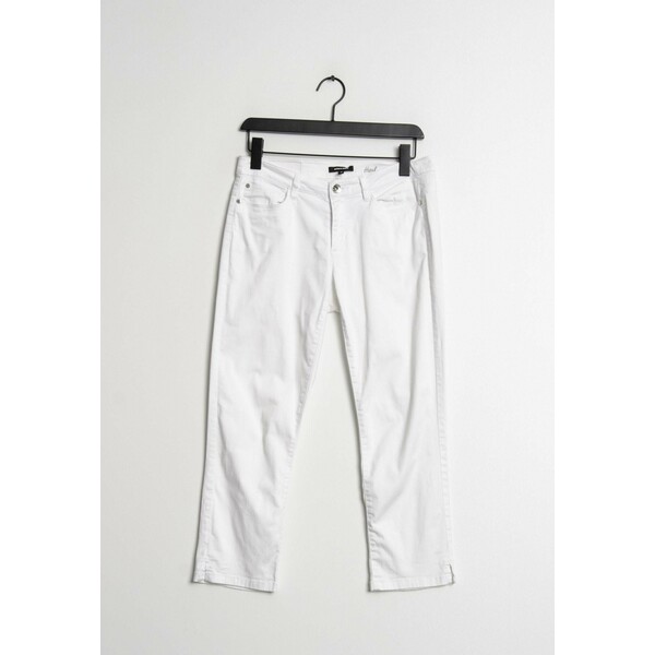 More & More Spodnie materiałowe white ZIR002FVK