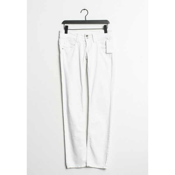 Pepe Jeans Spodnie materiałowe white ZIR0096JO