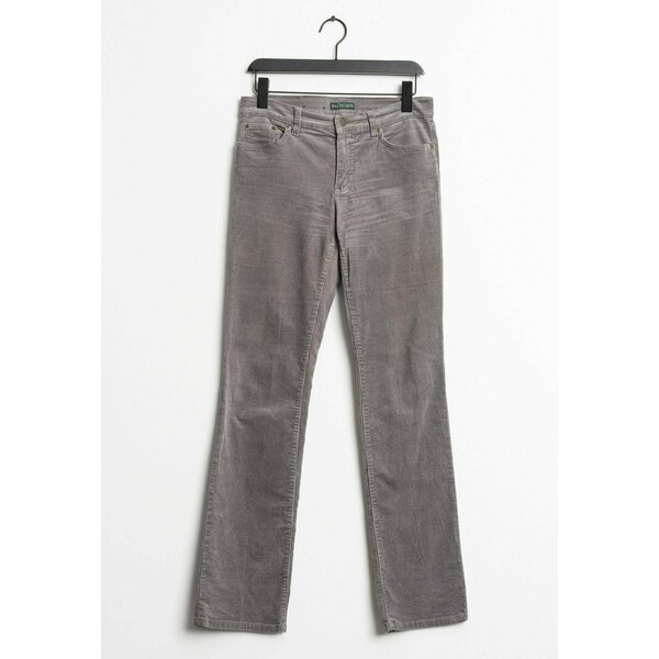 Lauren Ralph Lauren Spodnie materiałowe grey ZIR0082EA