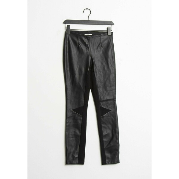GAS Spodnie materiałowe black ZIR006QB7