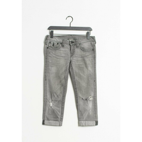 True Religion Szorty jeansowe grey ZIR006O61