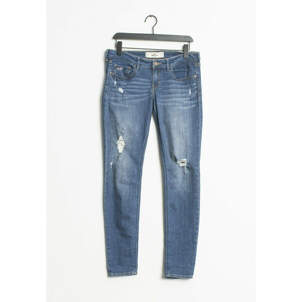 Hollister Co. Jeansy Relaxed Fit blue ZIR006PKY
