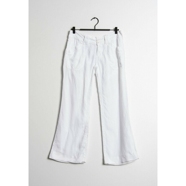 Freeman T. Porter Spodnie materiałowe white ZIR0021I4