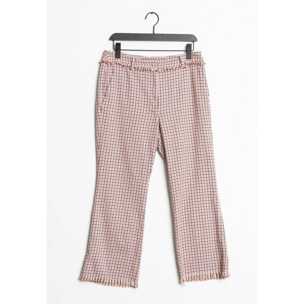 WEEKEND MaxMara Spodnie materiałowe pink ZIR009036
