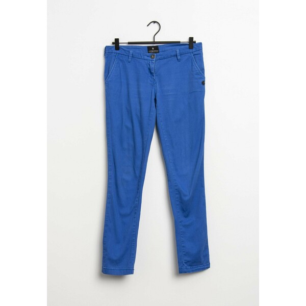Maison Scotch Spodnie materiałowe blue ZIR002FX3