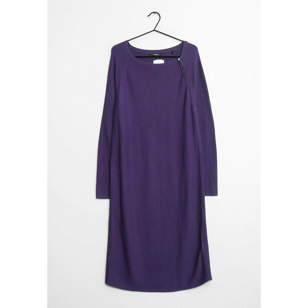 Bonita Sukienka z dżerseju purple ZIR009K4Q