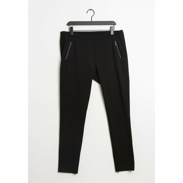 s.Oliver BLACK LABEL Spodnie materiałowe black ZIR009L5R
