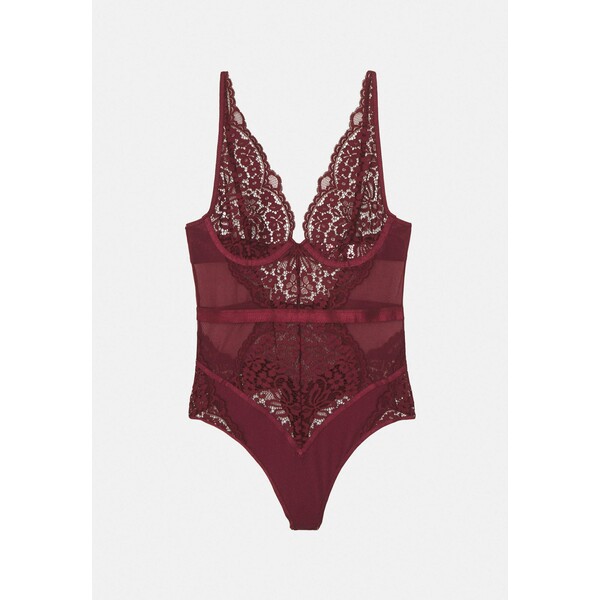 Hunkemöller ROSE UNDERWIRED BODY Body zinfandel HM181S04C