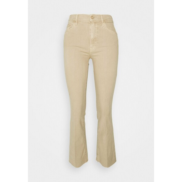 Mother THE INSIDER ANKLE FRAY Jeansy Dzwony khaki MH321N04Y