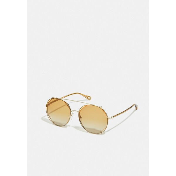Chloé Okulary przeciwsłoneczne gold-coloured/brown/orange 1CH51K00G