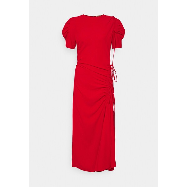 N°21 DRAPED DRESS Długa sukienka rosso N3121C01H