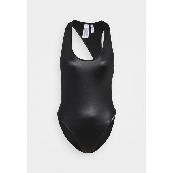 Calvin Klein Swimwear CORE ESSENTIALS SCOOP BACK ONE PIECE Kostium kąpielowy black C1781G01H