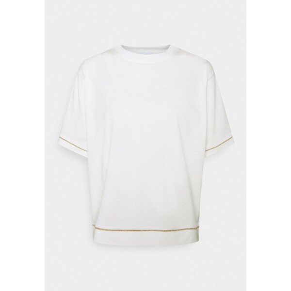 FTC Cashmere T-shirt z nadrukiem pristine white FT221D00H