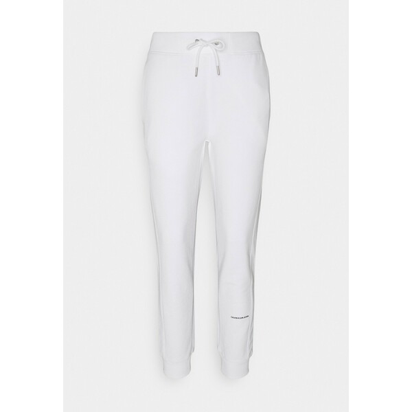 Calvin Klein Jeans MICRO BRANDING PANT Spodnie treningowe bright white C1821A03R